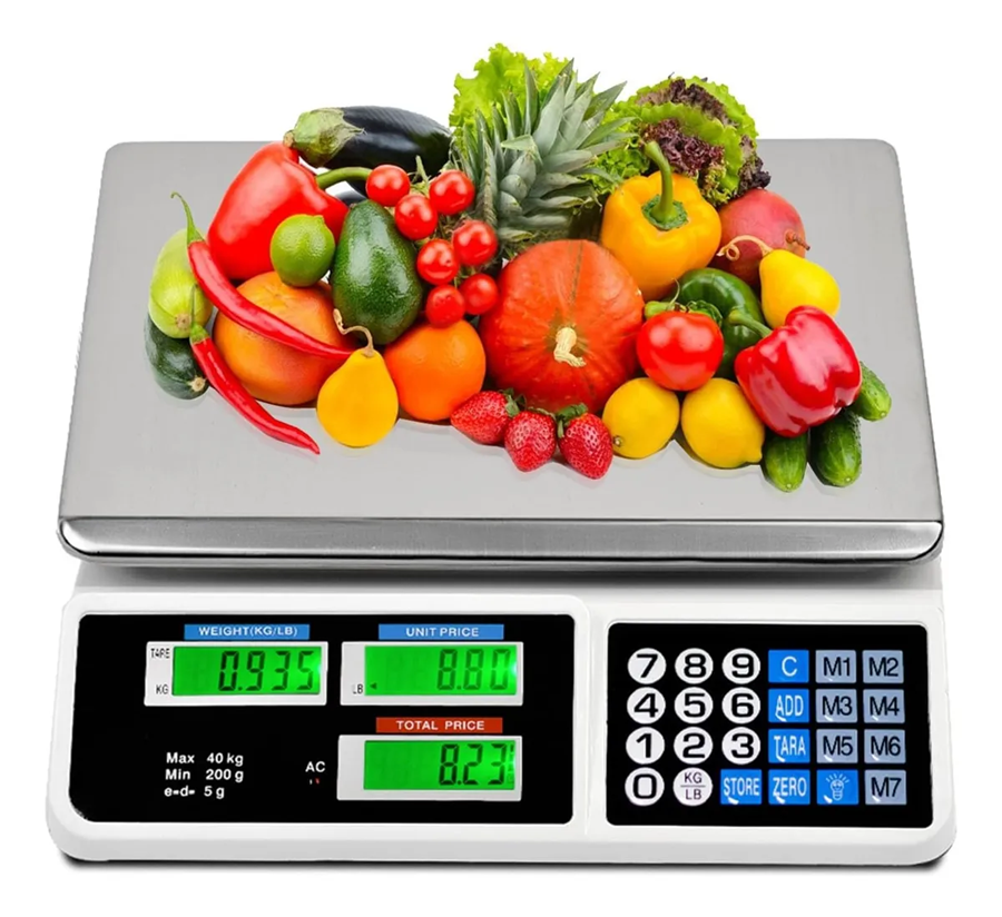 Genérico - Balanza Digital 40Kg Con Luz Led