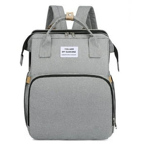 Crusec - Bolso Mochila Cuna Plegable Impermeable Multifuncional