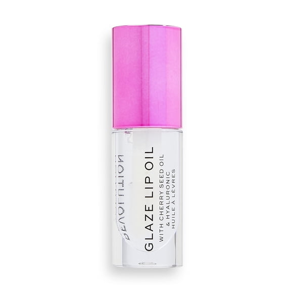 Lip Oil Revolution Beauty Glaze Hydrating Lust Clear, 4,4 ml