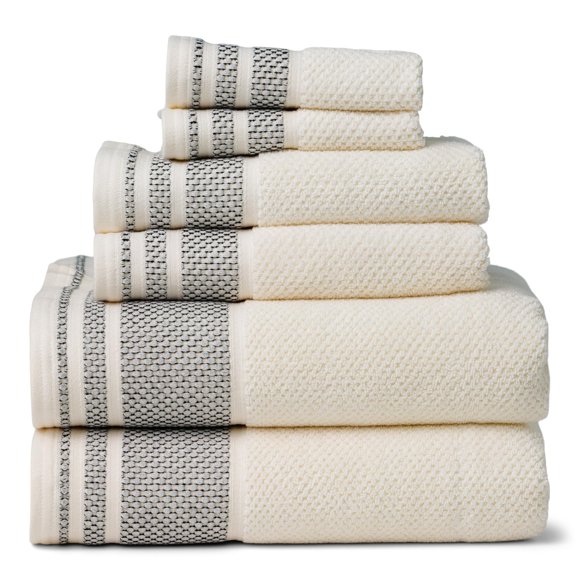 Juego de Toallas TexereSilk 6 Piezas 700 GSM Algodón Orgánico
