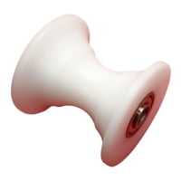 Magideal - Polea Con Ranura En U Para Máquina Abdominal, Poleas Para Entrenamiento De Fuerza Práctico, Rueda Con Rodamiento De Rodadura Suave, Polea Guía De Cuer