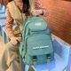 thumbnail image 2 of High School Girls Backpack Nylon Waterproof Travel Bag Simple Large Capacity Multi-functional Backpack for Boys Travel Rucksack, 2 of 3
