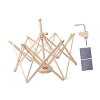 Magideal - Devanador De Madera Para Hilo, Accesorios De Crochet, Devanador Ligero Para Madejas, Soporte Para Hilo De Tejer, Regalo Ideal Para Amantes Del Tejido.