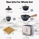 thumbnail image 2 of Juego de té Gongfu LURRIER de porcelana china con tetera e infusor, 2 of 6