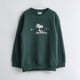 thumbnail image 1 of Polerón Cerrado Niño Back Print Verde Snoopy, 1 of 3