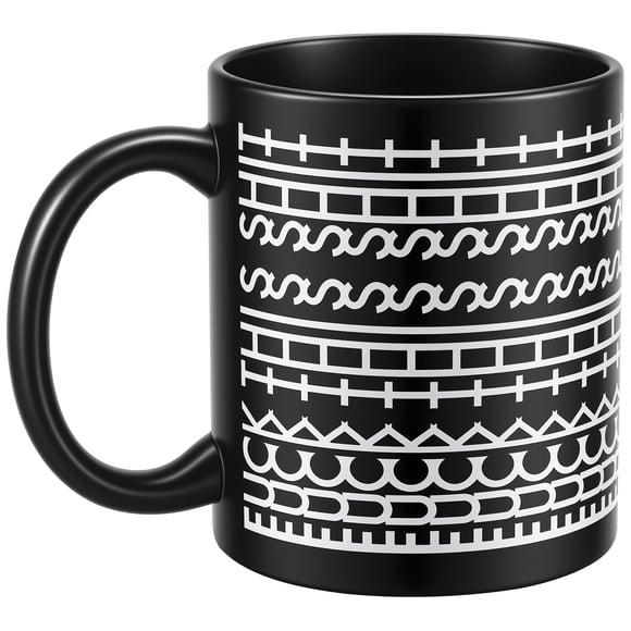 Taza de café PYYEBFS, bolsa de cerámica con mensaje oculto de 11 onzas