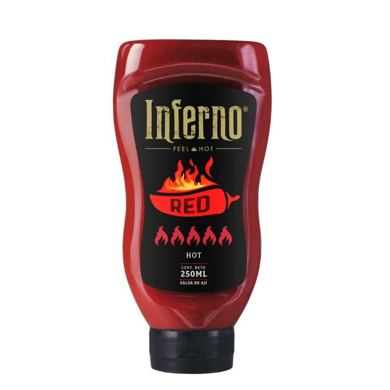 Ají Red Squeeze 250 g Inferno