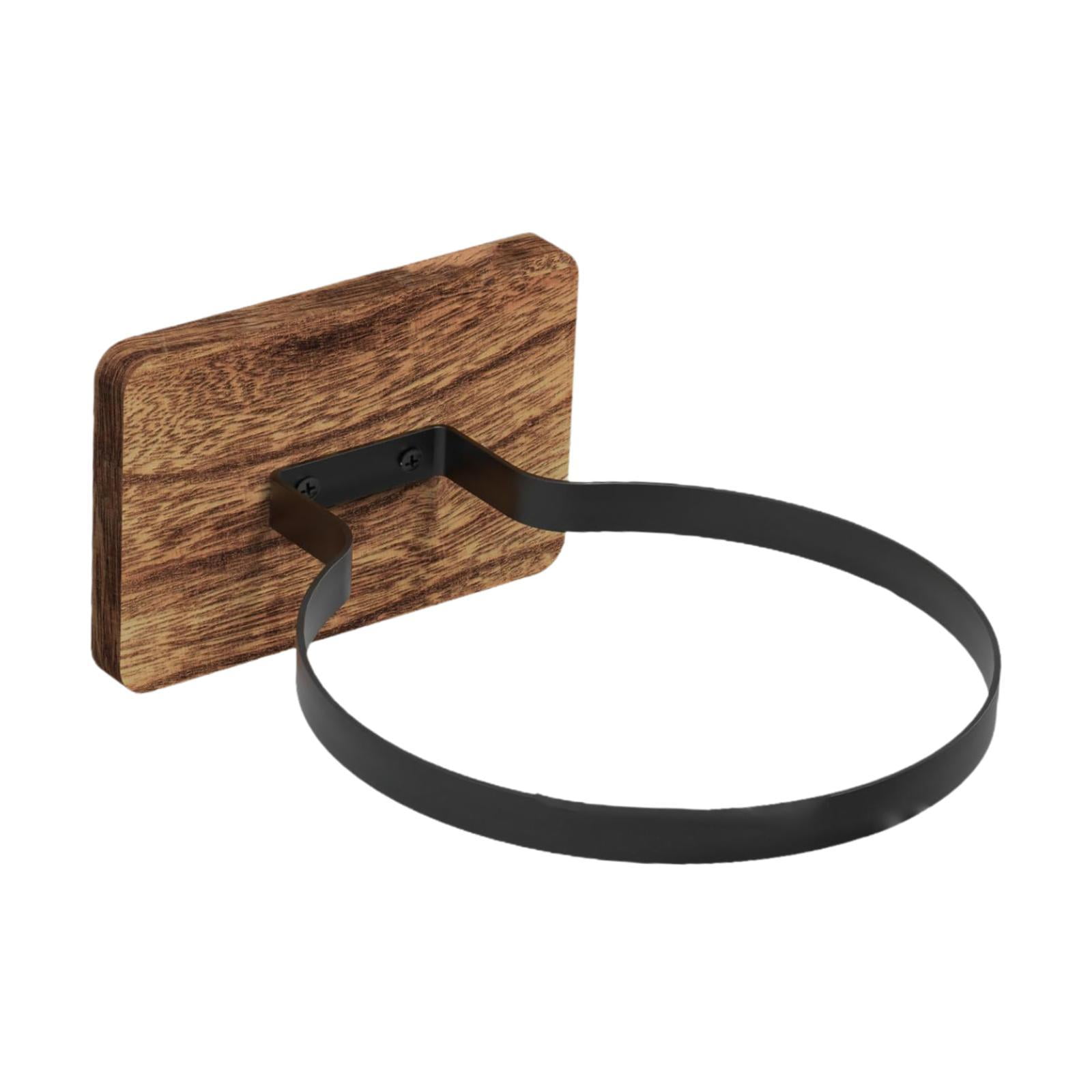 Magideal - Soporte Para La Pelota Montaje En La Pared Almacenamiento De La Pelota Sparente De Sala Multifuncional -rack Con Madera Para Fútbol De Voleibol De Rug