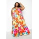 thumbnail image 4 of Vestido Largo Voluminoso Estampado, 4 of 5
