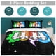 thumbnail image 5 of Castle Crashers 3 Pcs Bed Breathable Duvet Cover Soft All Seasons Bedding Set, 5 of 5