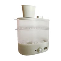 Bothyi - 1:12 Modelo De Olla De Vapor En Miniatura Para Casa De Muñecas Para Diseño De Mesa De Arena Diy Paisaje Blanco