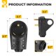 thumbnail image 4 of Conector macho de 30A para autocaravana BougeRV con asa, 4 of 7