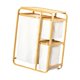 thumbnail image 1 of Cesto Plegable Para La Colada, Clasificador De Ropa A Prueba De Polvo Para Juguetes, Sala De Estar, Dormitorio, Blanco, 1 of 3