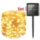 thumbnail image 1 of Set 3 Luz Hada Carga Solar 200 Led Luz Cálida 20 Metros Navideño, 1 of 3