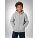 thumbnail image 1 of Poleron Con Cierre De Niños 340g Canguro Basico 70/30 Casual 4 Gris Lisa, 1 of 3