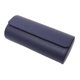 thumbnail image 2 of , Organizador De Estuche De Cuero PU Con 3 Ranuras Para Almacenamiento Y Exhibición Cuero Travel Blue, 2 of 5