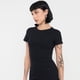 thumbnail image 3 of Vestido Mujer Manga Corta Lavado Negro Lavado Corona, 3 of 5
