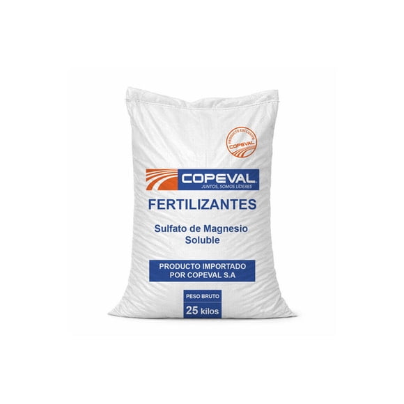 Fertilizante Copeval Sulfato de magnesio soluble 25 kg