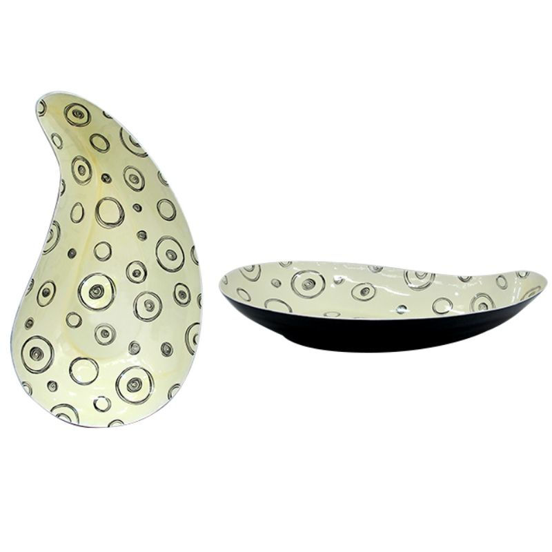 Hello Home - Adorno Plato Deco 23X23X50 Cm Papel