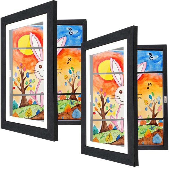 Marcos de arte infantil cratth 8.5 x 11 pulgadas - paquete de 2