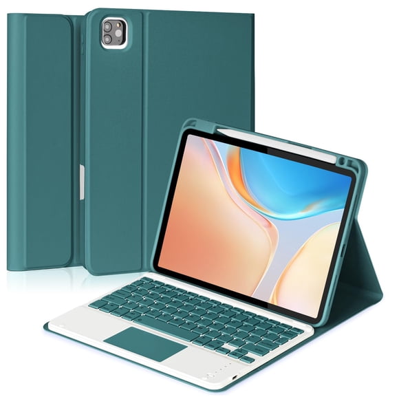 Estuche con teclado Eisuiyi para iPad Pro 11" (M4/M5) con touchpad Bluetooth