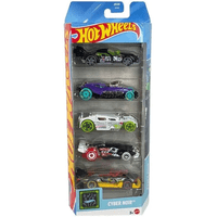 Pack 5 Autos Hot Wheels - Formula 1 Hw Gassers Cyber Noir