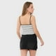 thumbnail image 2 of Peto Mujer Tejido Cuello V Ecru Corona, 2 of 5