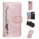 thumbnail image 1 of Funda con Cremallera para Samsung Galaxy A20/A30, Carcasa Cartera de Cuero PU con Soporte y Tarjetero, 1 of 5