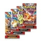 thumbnail image 1 of Lote Booster Pack Pokémon Obsidian Flames x4 con 10 cartas, 1 of 2