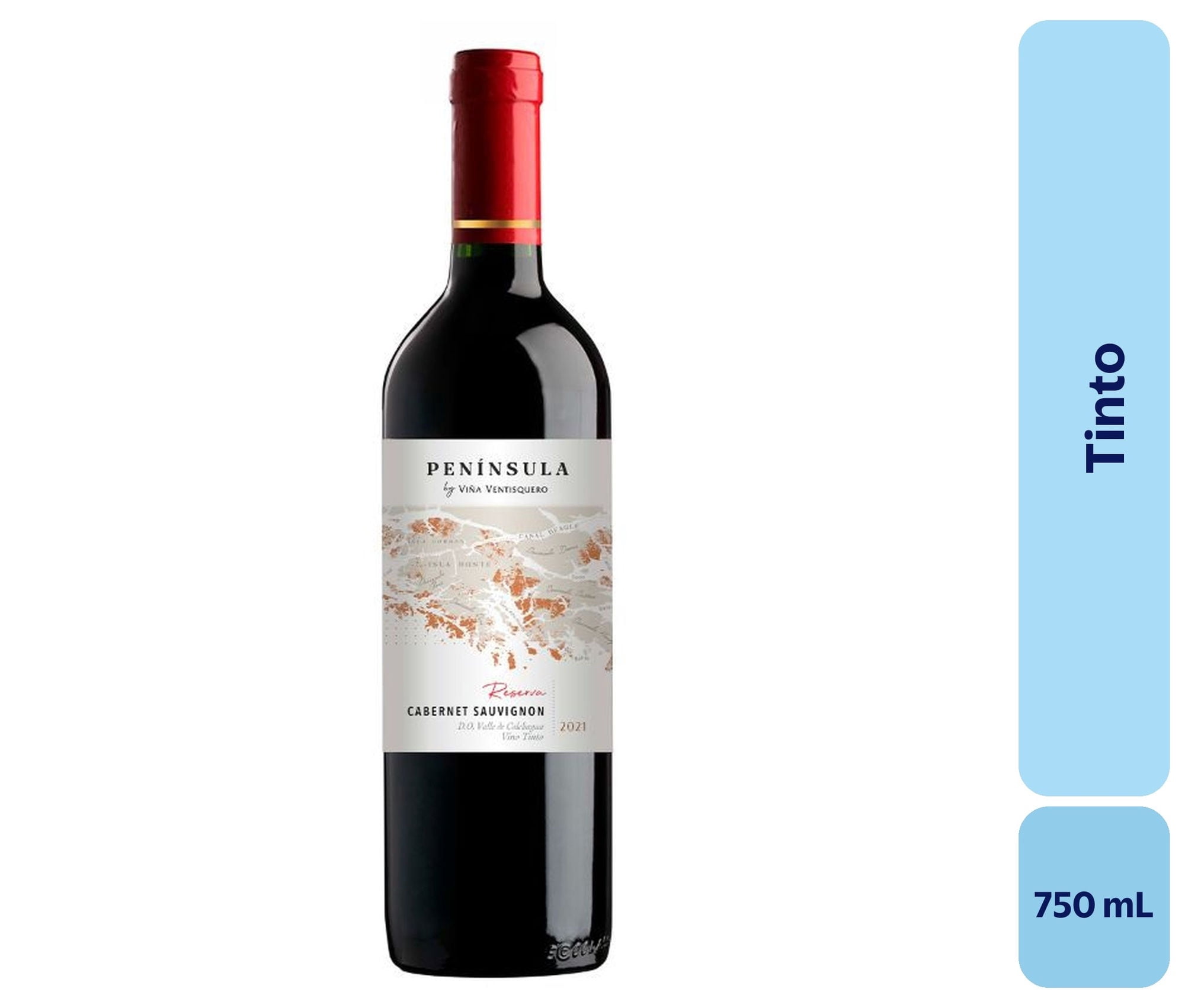 Vino Tinto Botella 750 mL Ventisquero