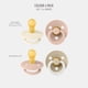 thumbnail image 2 of Baberos para Chupete Colour Soother – Pack de 4, Látex de Caucho Natural, 0‑6 meses, 2 of 7