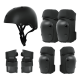 thumbnail image 1 of Set 7 piezas protecciones casco bicicleta skate patín #9, 1 of 3