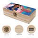 thumbnail image 3 of Caja Organizadora de Madera Rústica Desmarcar Mira Detective Real, 3 of 6