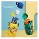 thumbnail image 4 of Termo Termico Con Bombilla 500ml Galaxia Amarillo Infantil, 4 of 4