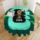 thumbnail image 3 of FIFA Mantel Redondo con Estampado Icónico de Temática, Se Adapta a la Mayoría de Mesas, Fácil de Cuidar, Regalo Perfecto para Aficionados, Amigos y Familia.152cm, 3 of 6