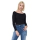 thumbnail image 1 of Polera Mujer Sin Hombros Manga Larga Negro Corona, 1 of 5