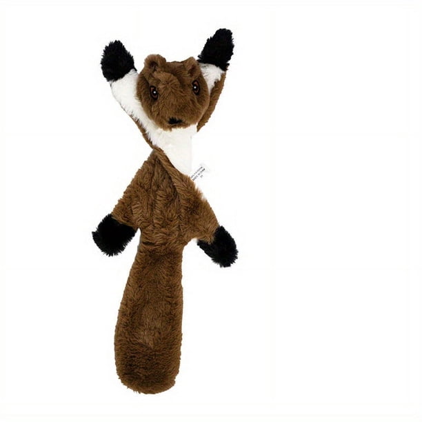Durable Dog Toy for Small to Medium Dogs: Squeaky Plush Chew Toy with No Stuffing!