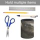 thumbnail image 5 of Un Nuevo Amanecer-theme Cylinder Pen Holder Pencil Organizer with Flannel Lining PVC Leather Material Cardboard Base for study work 10*8CM, 5 of 6