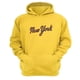thumbnail image 1 of Polerón Canguro New York Amarillo Talla Xs Unisex, 1 of 3