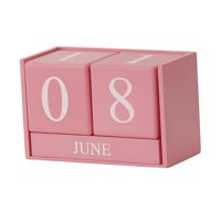 Bothyi - Calendario De Bloque De Escritorio Agenda Creativa De Escritorio Diy Para Decoración De Oficina Interior