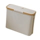 thumbnail image 1 of Caja de almacenamiento de papel higiénico, soporte para rollo de papel higiénico, organizador de baño, cesta de papel higiénico para almacenamiento de beige, 1 of 5