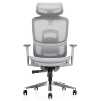 Modernismo - Silla Gerencial Premium De Oficina Delizia Gris