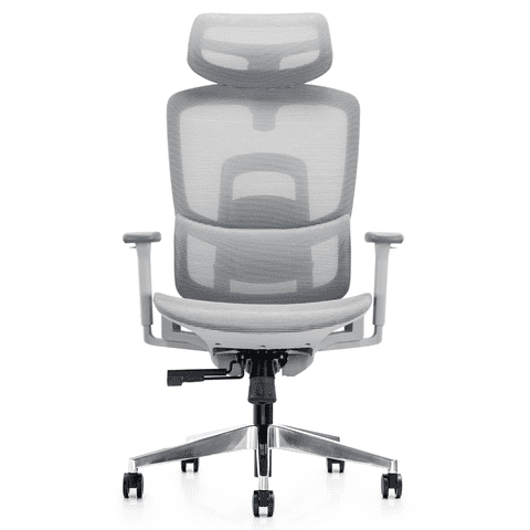 Modernismo - Silla Gerencial Premium De Oficina Delizia Gris