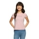 thumbnail image 2 of Camiseta De Manga Corta Para Niñas De 12 A 14 Años Color Rosa, 2 of 3