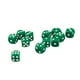 thumbnail image 2 of 50x 12mm Opaco D6 Juego De Dados De Seis Lados Para Juegos De Dados D&D RPG Green, 2 of 3
