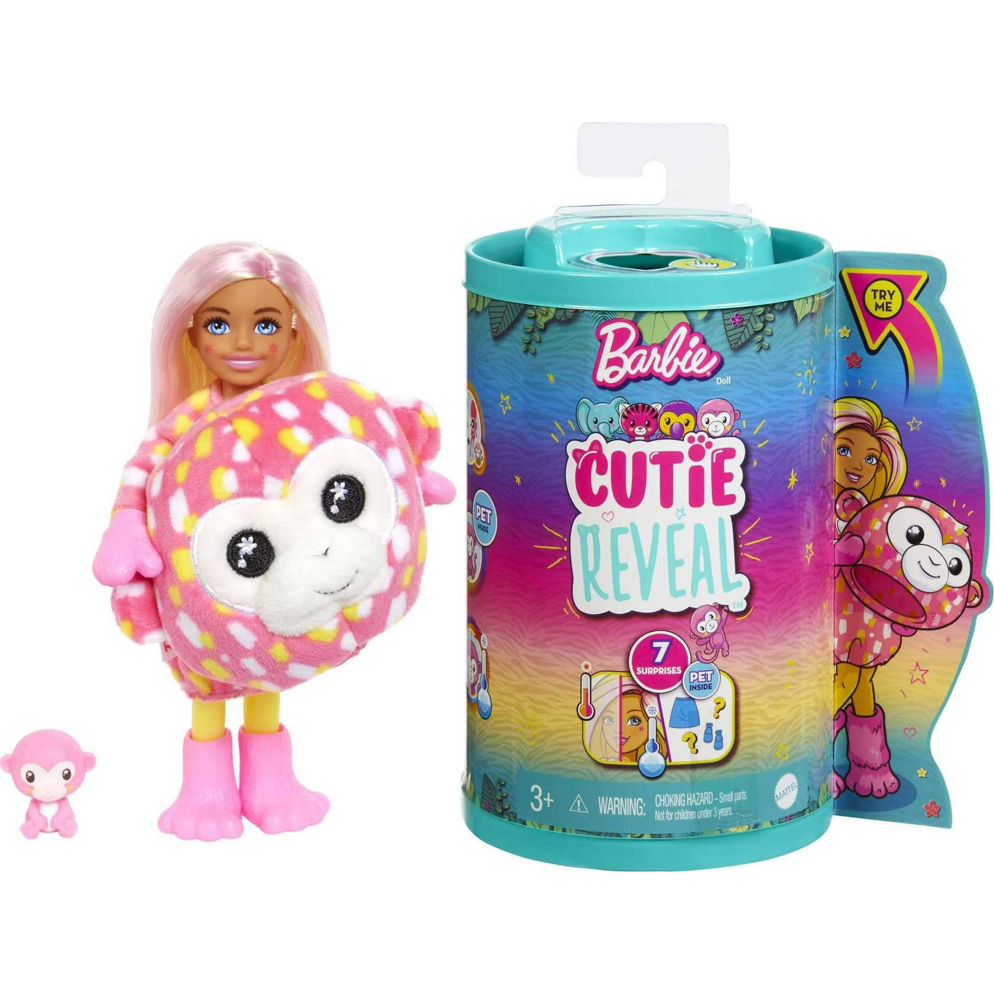 Barbie Muñecas Y Accesorios Pequeños, Cutie Revele Chelsea D