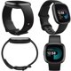 thumbnail image 2 of Smartwatch Fitbit Versa 4 Negro con GPS y Batería de 6 Días, 2 of 8