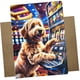 thumbnail image 1 of Tarjeta de Felicitación Whitman and Daughter Goldendoodle Casino, 1 of 4