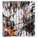 thumbnail image 1 of Cortina de ducha D Gray Man con ganchos, tamaño 66 x 72 pulgadas, 1 of 3