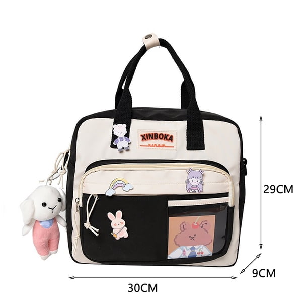 Fashion Student College Backpack Large Capacity Cute Student College Backpack School Bag Middle Student Teens Travel Backpack